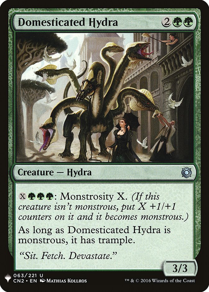 Domesticated Hydra [Mystery Booster] | Pegasus Games WI