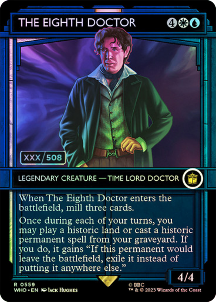 The Eighth Doctor (Serial Numbered) [Doctor Who] | Pegasus Games WI