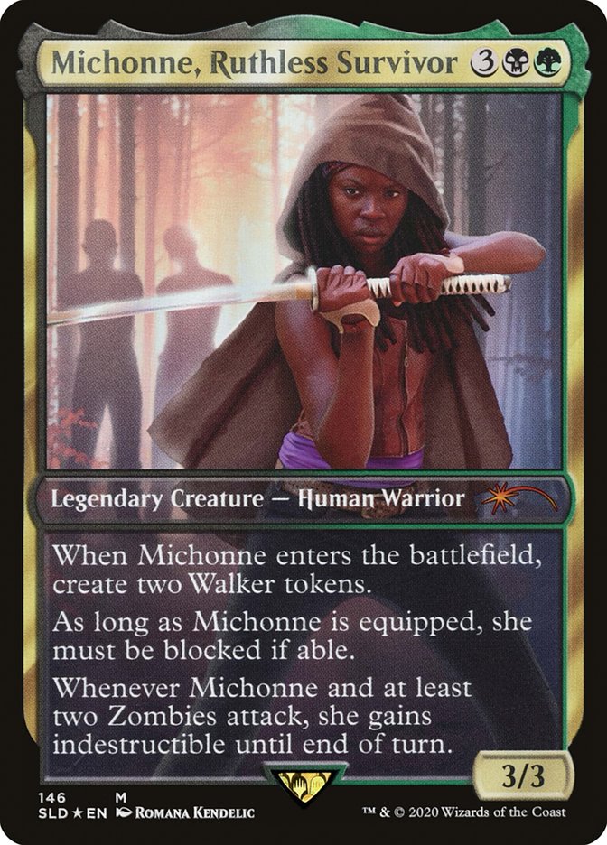 Michonne, Ruthless Survivor [Secret Lair Drop Series] | Pegasus Games WI