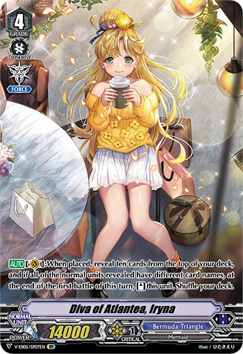 Diva of Atlantea, Iryna (V-EB05/SP07EN) [Primary Melody] | Pegasus Games WI