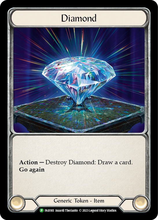 Diamond [FAB165] (Promo)  Cold Foil | Pegasus Games WI