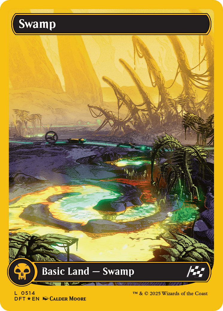 Swamp (0514) (First-Place Foil) [Aetherdrift] | Pegasus Games WI