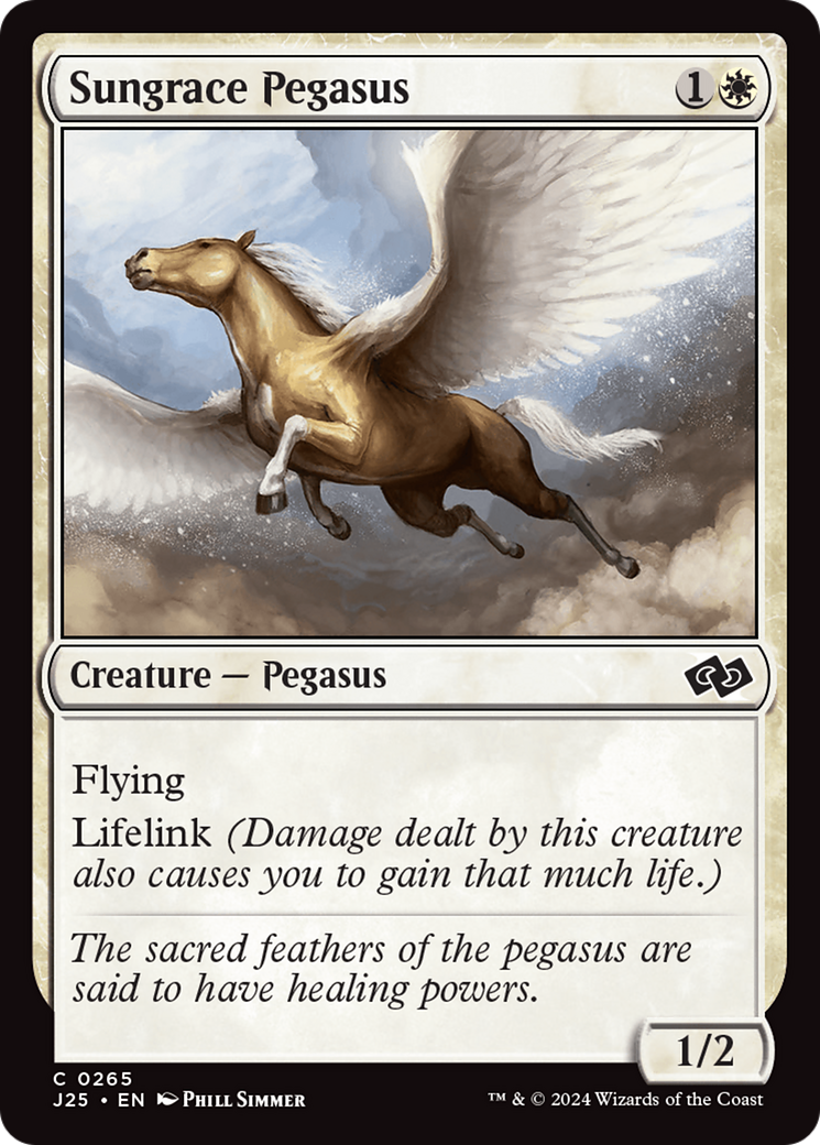 Sungrace Pegasus [Foundations Jumpstart] | Pegasus Games WI