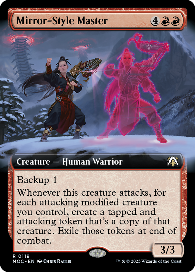 Mirror-Style Master (Extended Art) [March of the Machine Commander] | Pegasus Games WI