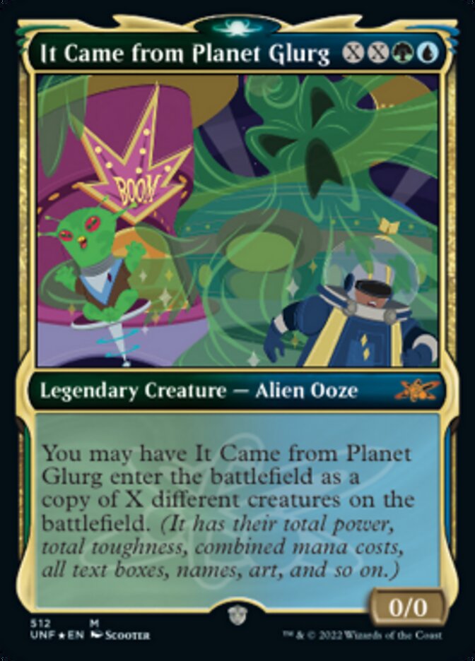 It Came from Planet Glurg (Showcase) (Galaxy Foil) [Unfinity] | Pegasus Games WI