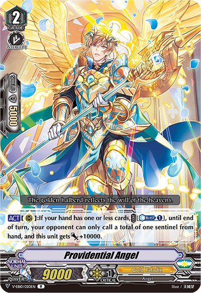 Providential Angel (V-EB10/020EN) [The Mysterious Fortune] | Pegasus Games WI