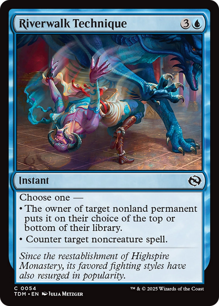 Riverwalk Technique [Tarkir: Dragonstorm] | Pegasus Games WI