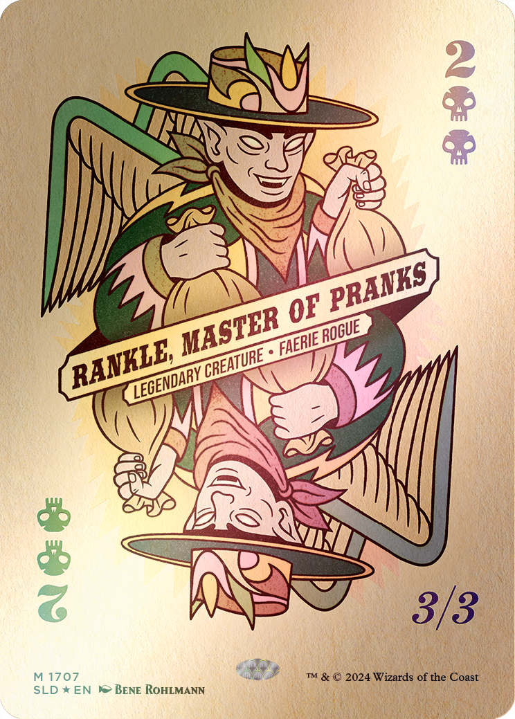 Rankle, Master of Pranks (Rainbow Foil) [Secret Lair Drop Series] | Pegasus Games WI