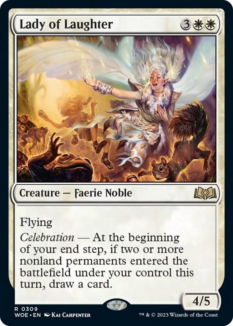 Lady of Laughter [Wilds of Eldraine] | Pegasus Games WI