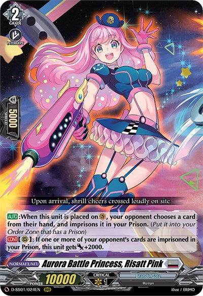 Aurora Battle Princess, Risatt Pink (D-SS01/024EN) [Festival Collection 2021] | Pegasus Games WI