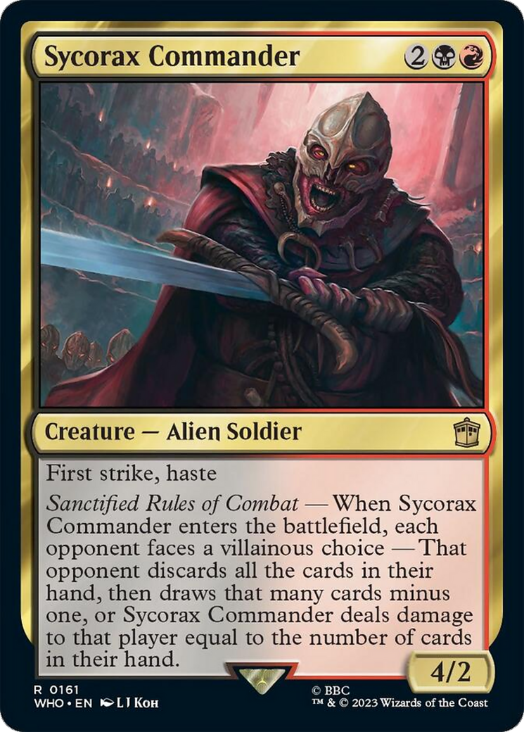 Sycorax Commander [Doctor Who] | Pegasus Games WI