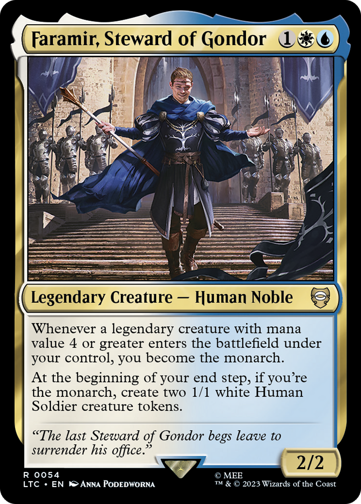 Faramir, Steward of Gondor [The Lord of the Rings: Tales of Middle-Earth Commander] | Pegasus Games WI