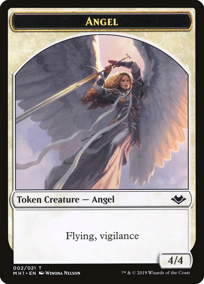 Shapeshifter (001) // Angel (002) Double-Sided Token [Modern Horizons Tokens] | Pegasus Games WI