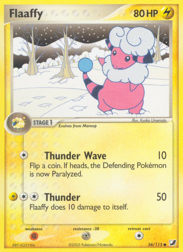 Flaaffy (56/115) [EX: Unseen Forces] | Pegasus Games WI