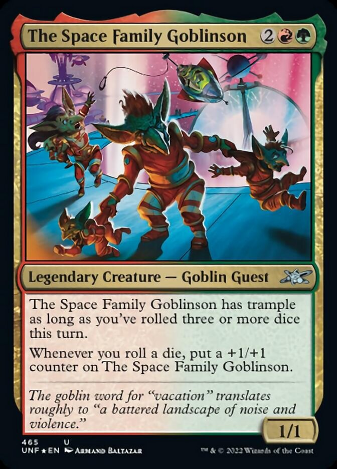 The Space Family Goblinson (Galaxy Foil) [Unfinity] | Pegasus Games WI