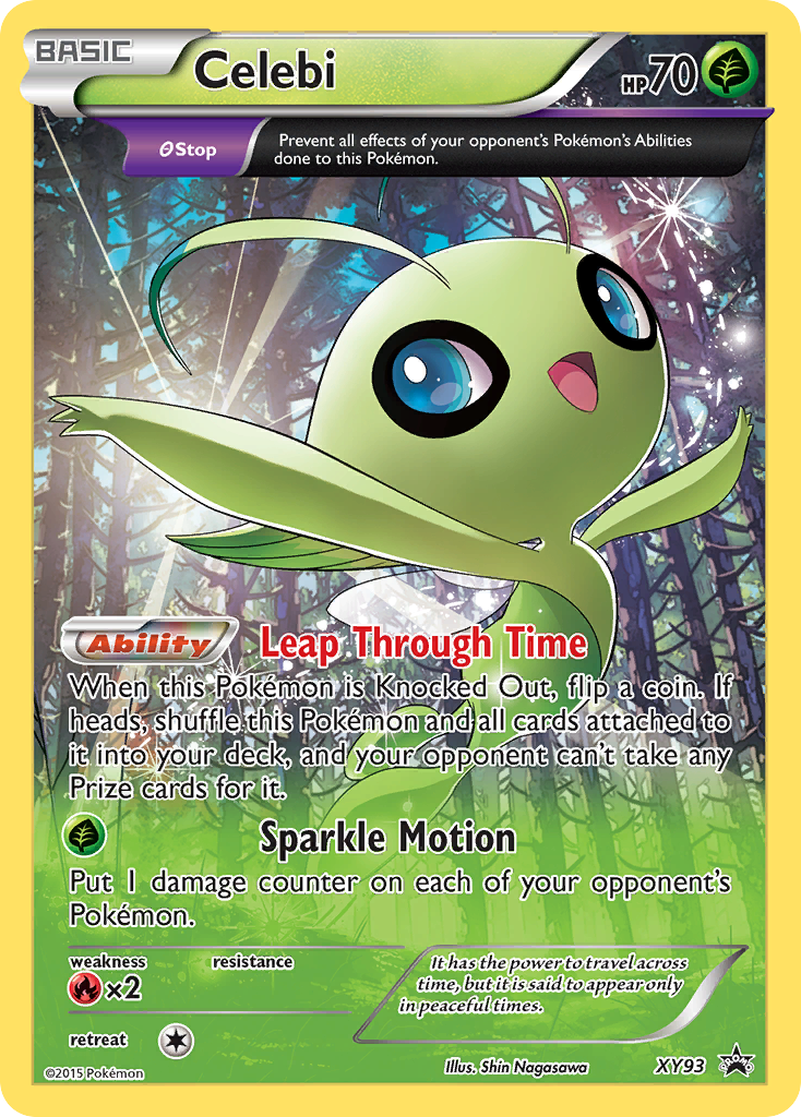 Celebi (XY93) [XY: Black Star Promos] | Pegasus Games WI