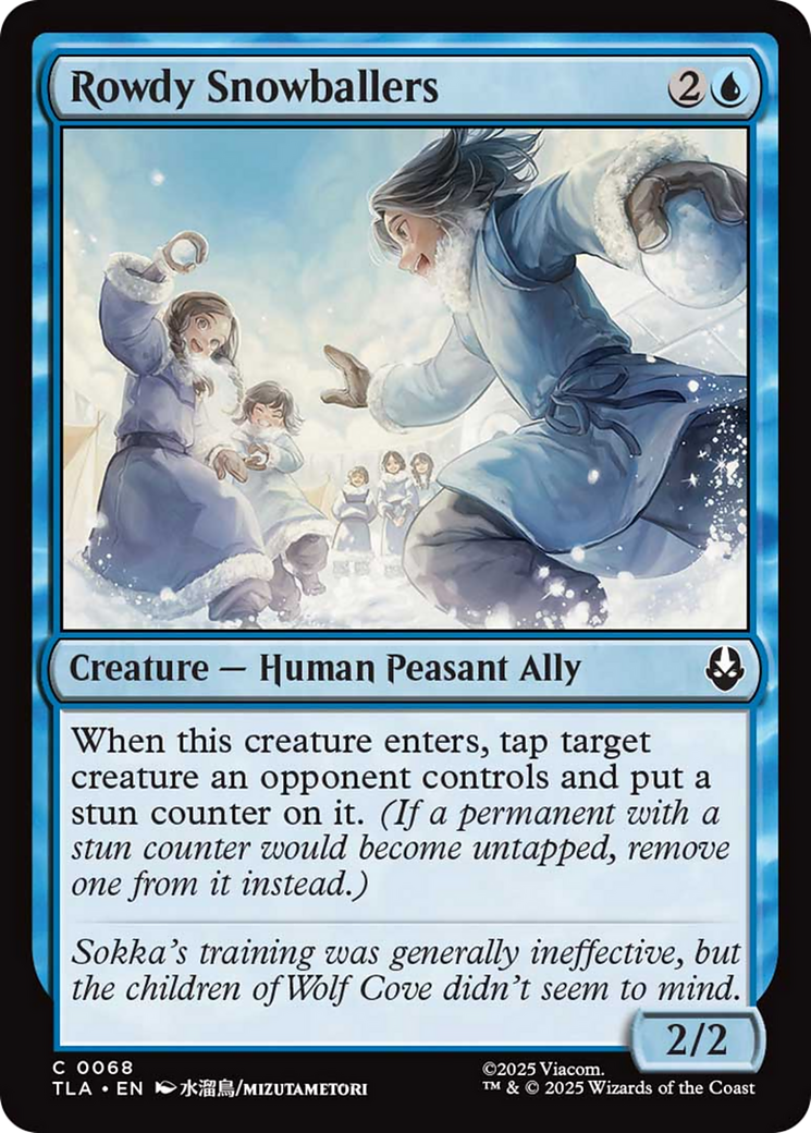 Rowdy Snowballers [Avatar: The Last Airbender] | Pegasus Games WI