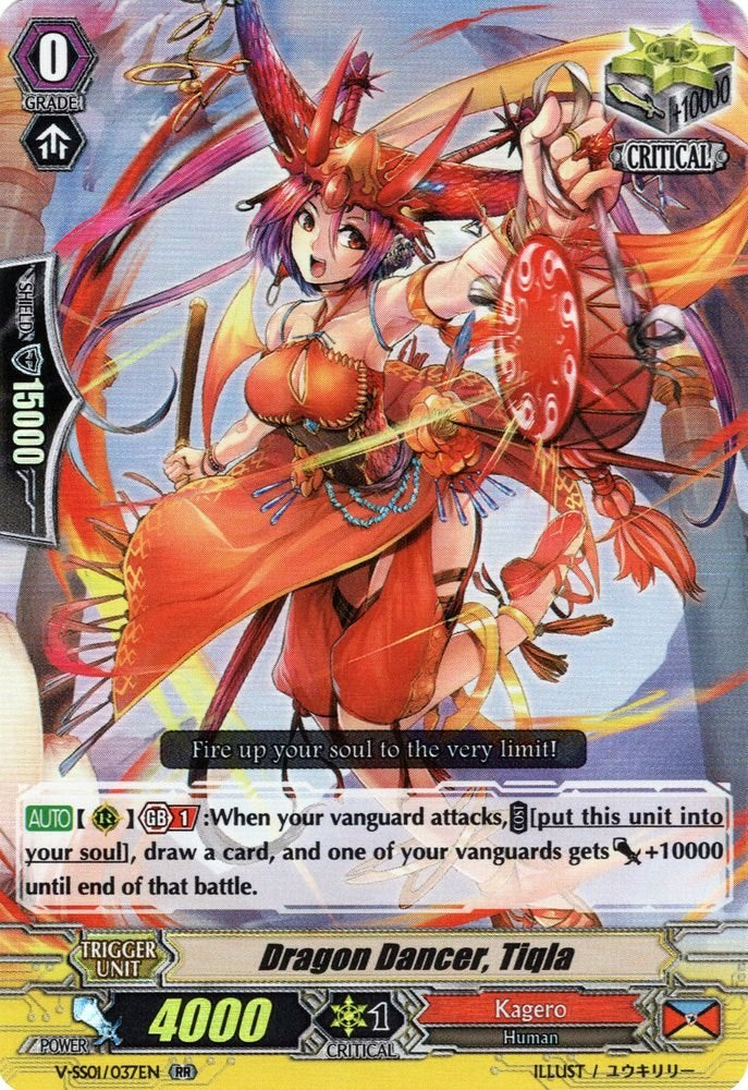 Dragon Dancer, Tiqla (V-SS01/037EN) [Premium Collection 2019] | Pegasus Games WI