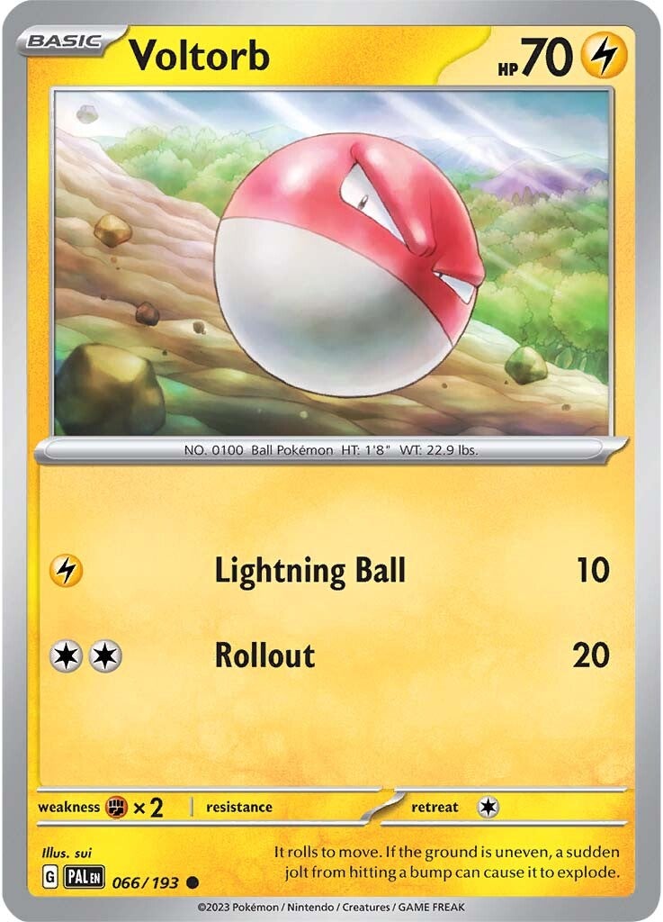 Voltorb (066/193) [Scarlet & Violet: Paldea Evolved] | Pegasus Games WI