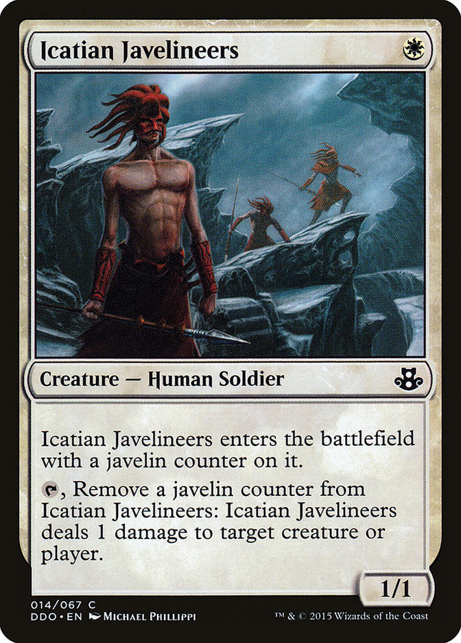 Icatian Javelineers [Duel Decks: Elspeth vs. Kiora] | Pegasus Games WI