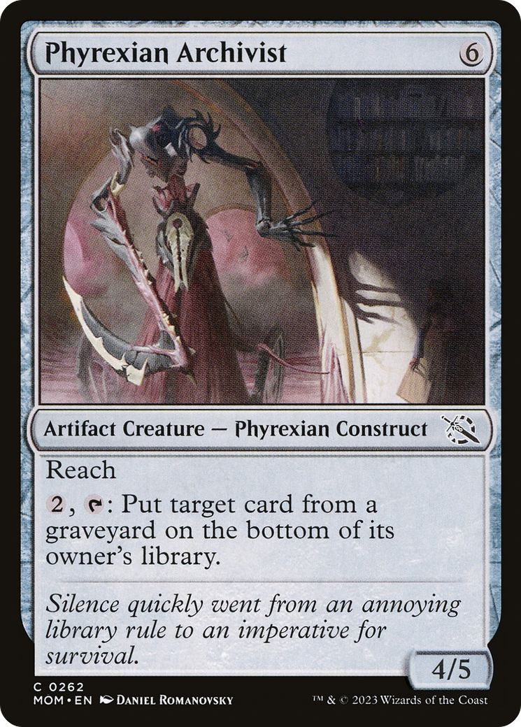 Phyrexian Archivist [March of the Machine] | Pegasus Games WI