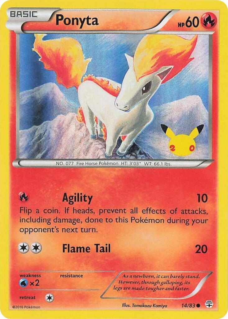 Ponyta (014/083) [Celebrations: 25th Anniversary] | Pegasus Games WI