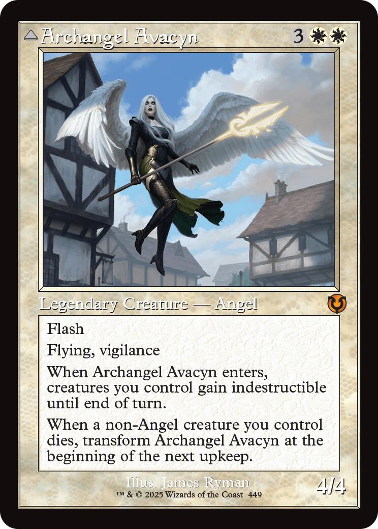 Archangel Avacyn // Avacyn, the Purifier (Retro Frame) [Innistrad Remastered] | Pegasus Games WI