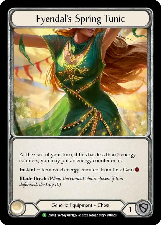 Fabric of Spring // Fyendal's Spring Tunic [LSS011] (Promo)  Cold Foil | Pegasus Games WI