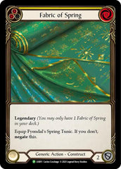 Fabric of Spring // Fyendal's Spring Tunic [LSS011] (Promo)  Cold Foil | Pegasus Games WI
