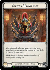 Fabric of Providence // Crown of Providence [LSS013] (Promo)  Cold Foil | Pegasus Games WI