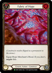 Fabric of Hope // Hope Merchant's Hood [LSS012] (Promo)  Cold Foil | Pegasus Games WI