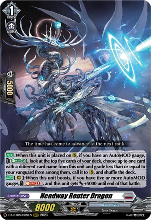 Headway Router Dragon (DZ-BT05/009EN) [DZ-BT05: Omniscient Awakening] | Pegasus Games WI