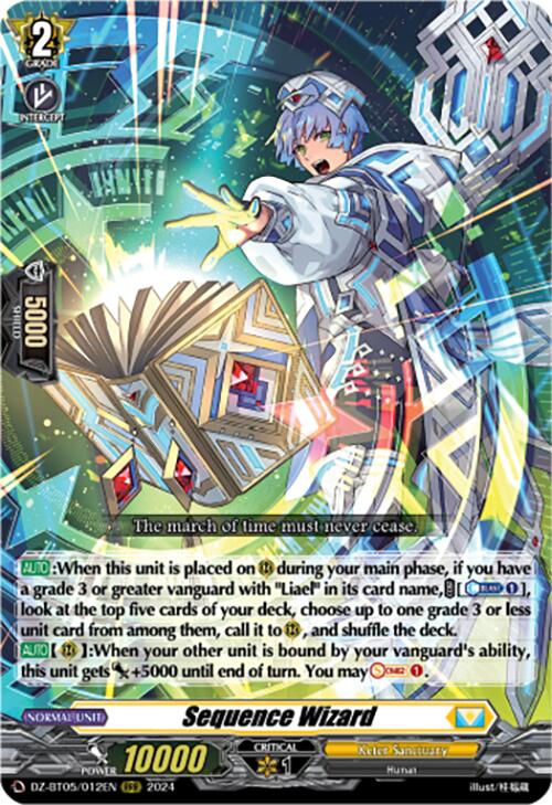 Sequence Wizard (DZ-BT05/012EN) [DZ-BT05: Omniscient Awakening] | Pegasus Games WI