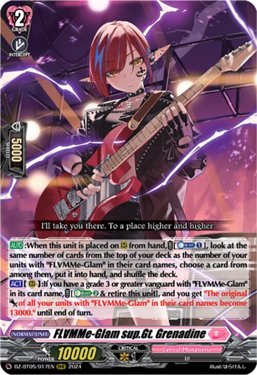 FLMMe-Glam sup.Gt. Grenadine (DZ-BT05/017EN) [DZ-BT05: Omniscient Awakening] | Pegasus Games WI