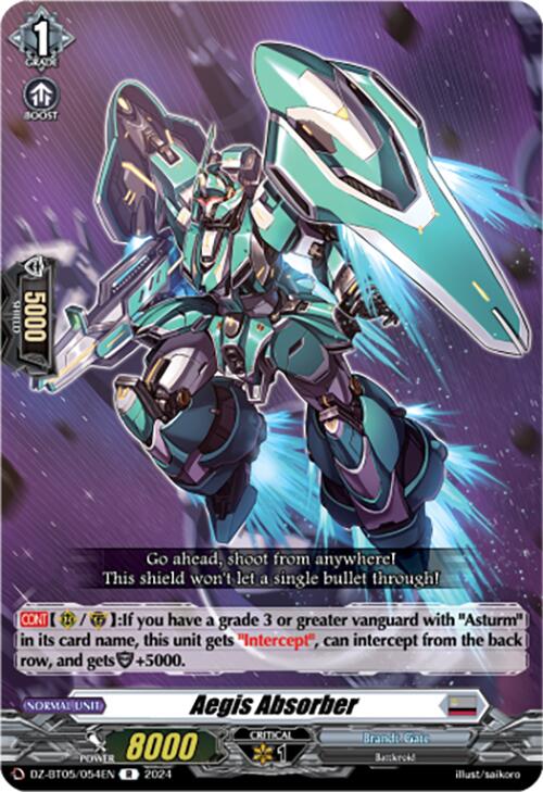 Aegis Absorber (DZ-BT05/054EN) [DZ-BT05: Omniscient Awakening] | Pegasus Games WI