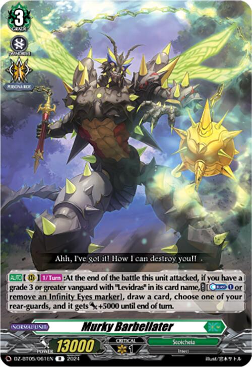 Murky Barbellater (DZ-BT05/061EN) [DZ-BT05: Omniscient Awakening] | Pegasus Games WI