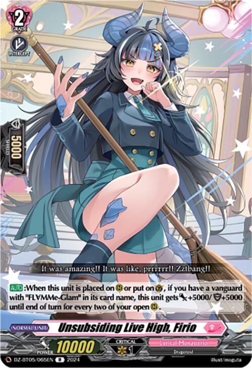 Unsubsiding Live High, Firio (DZ-BT05/065EN) [Omniscient Awakening] | Pegasus Games WI