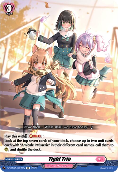 Tight Trio (DZ-BT05/067EN) [DZ-BT05: Omniscient Awakening] | Pegasus Games WI