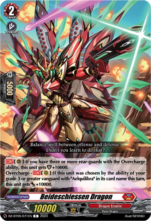 Beideschiessen Dragon (DZ-BT05/071EN) [DZ-BT05: Omniscient Awakening] | Pegasus Games WI