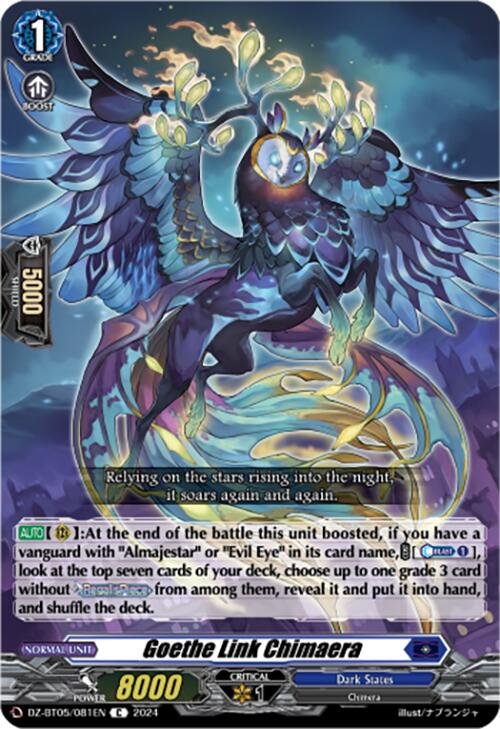 Goethe Link Chimaera (DZ-BT05/081EN) [DZ-BT05: Omniscient Awakening] | Pegasus Games WI