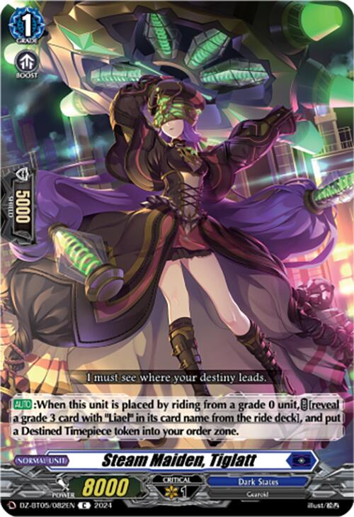 Steam Maiden, Tiglatt (DZ-BT05/082EN) [DZ-BT05: Omniscient Awakening] | Pegasus Games WI