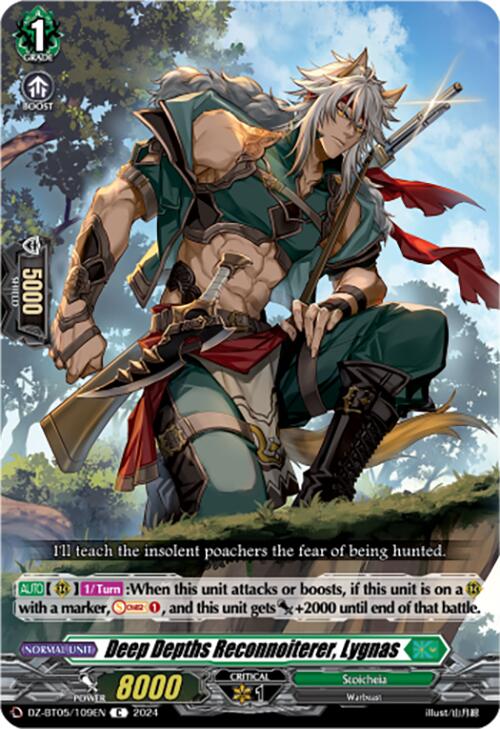 Deep Depths Reconnoiterer, Lygnas (DZ-BT05/109EN) [DZ-BT05: Omniscient Awakening] | Pegasus Games WI