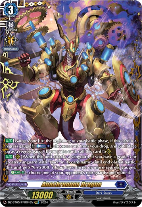 Anachronous Dragon (DZ-BT05/FFR04EN) [DZ-BT05: Omniscient Awakening] | Pegasus Games WI