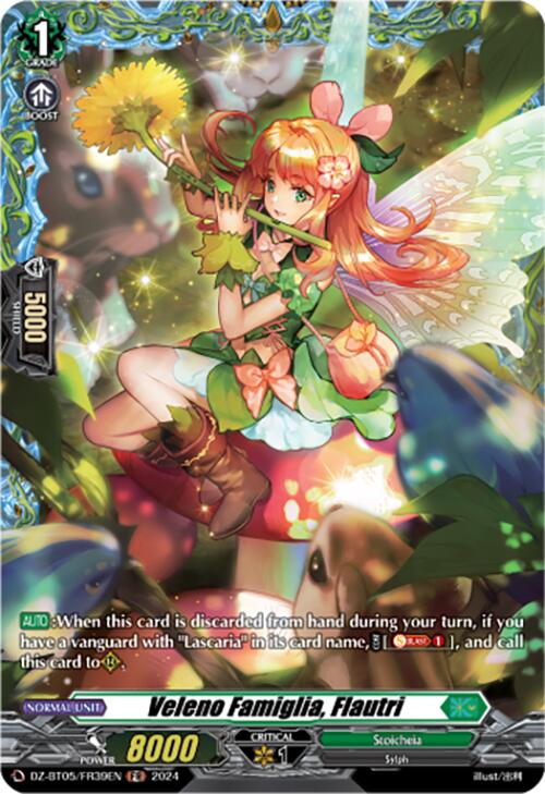 Veleno Famiglia, Flautri (DZ-BT05/FR39EN) [DZ-BT05: Omniscient Awakening] | Pegasus Games WI