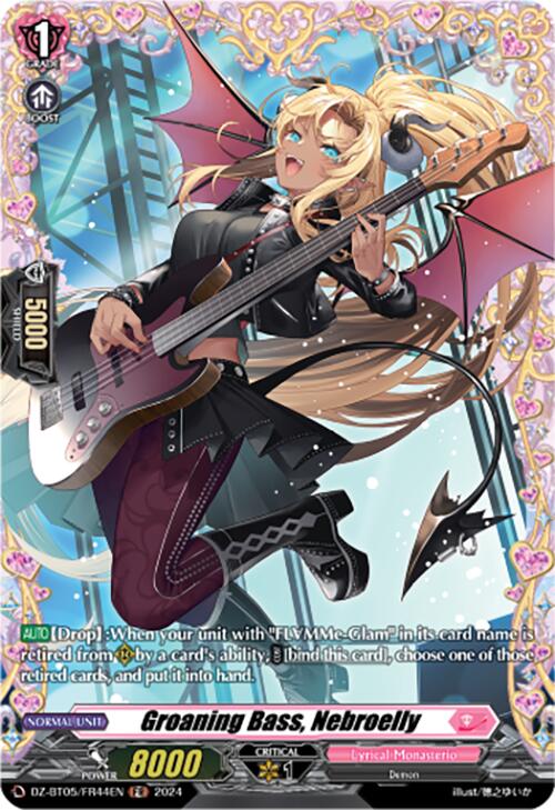 Groaning Bass, Nebroelly (DZ-BT05/FR44EN) [DZ-BT05: Omniscient Awakening] | Pegasus Games WI