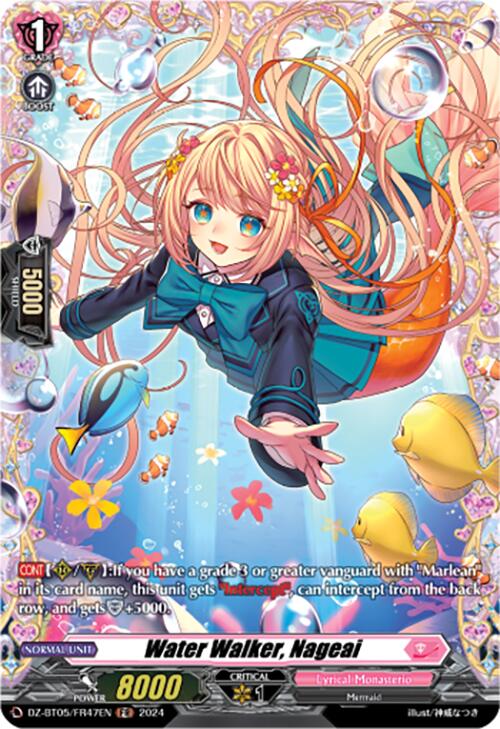 Water Walker, Nageai (DZ-BT05/FR47EN) [DZ-BT05: Omniscient Awakening] | Pegasus Games WI