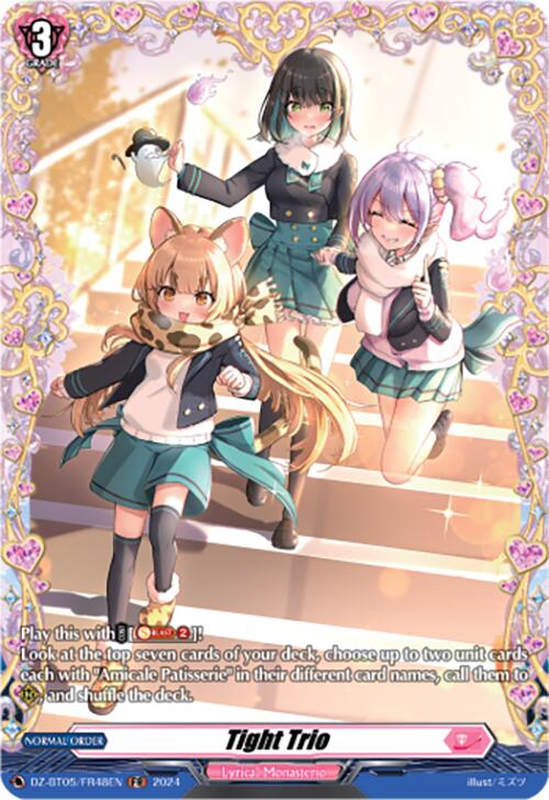 Tight Trio (DZ-BT05/FR48EN) [DZ-BT05: Omniscient Awakening] | Pegasus Games WI