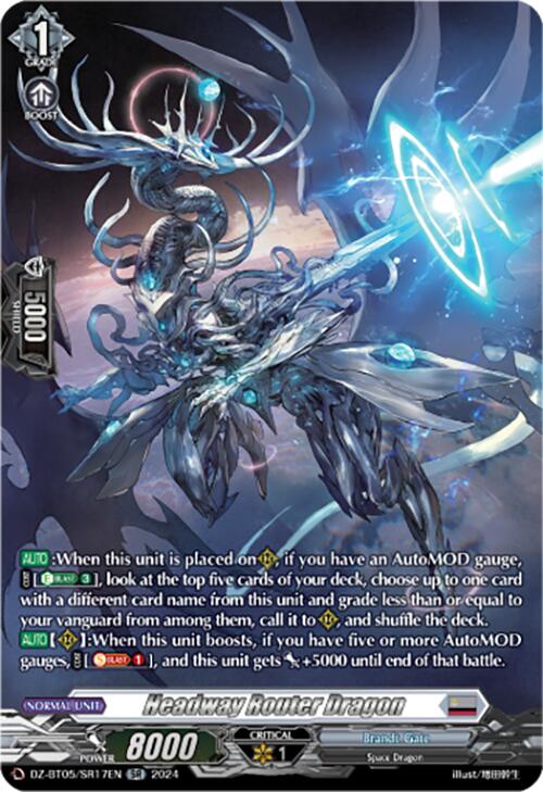 Headway Router Dragon (DZ-BT05/SR17EN) [DZ-BT05: Omniscient Awakening] | Pegasus Games WI