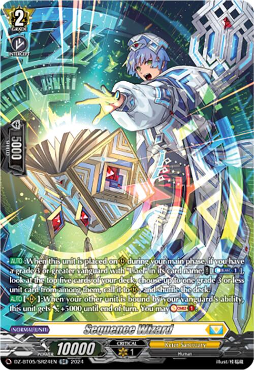 Sequence Wizard (DZ-BT05/SR24EN) [DZ-BT05: Omniscient Awakening] | Pegasus Games WI