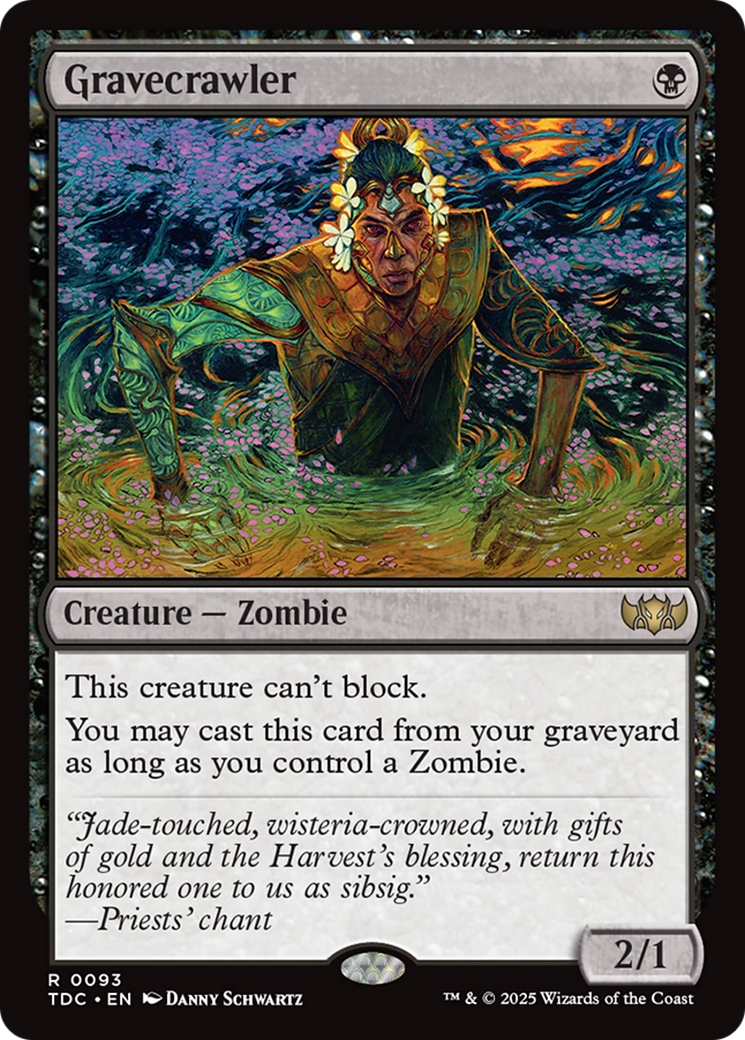 Gravecrawler [Tarkir: Dragonstorm Commander] | Pegasus Games WI